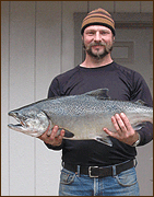 Chinook King Salmon Lachs Hardy Ecke 