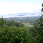 Blue Ridge Mountains, Asheville, Riceville valley, North Carolina 