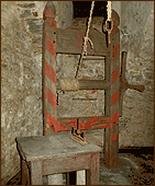 Streckfolter im Kriminalmuseum Rothenburg ob der Tauber